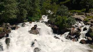 Big water stream on the way to CliffHanger Road