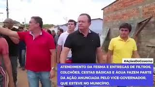 Após enchentes em Tuntum, governo do Maranhão garante que irá indenizar famílias afetadas.