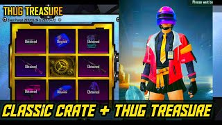 New Classic Crate Opening | Thug treasure pubg | Classic crate pubg | Thug treasure pubg mobile |