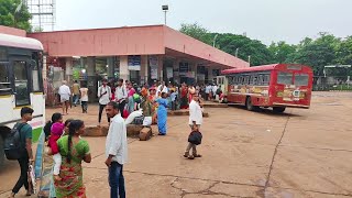 Way To Zahirabad Bus Stand || MSRTC, KSRTC, TSRTC || Buses To Bidar, Gulbarga, Hyderabad, udgiri