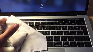 2016 MacBook Pro - Touch bar cleaning