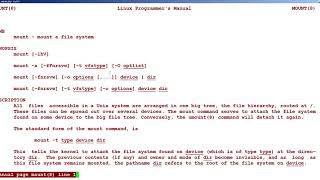 16.1 filesystems in Linux