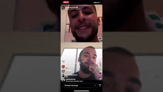 HAYCE LEMSI et OLI Freestyle en Impro sur Instagram