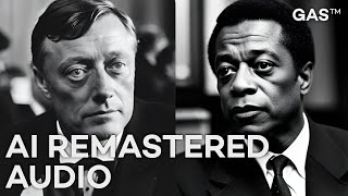 James Baldwin vs. William F. Buckley Debate (AI REMASTERED AUDIO)