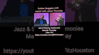 Jazzin with Jesus on Holy (Maundy).Thursday #shorts  #Original audio  - Walking in My Miracle