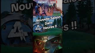 Nouvelle Saison Dans 4 Heures !! #fortnite #epicpartner #marvelstudios @fortnite  @marvel