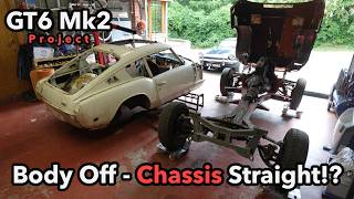 Is the Chassis Straight!? | 1969 Triumph GT6 Mk2 Restoration | Pt 10