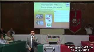 Resoconto Attività Parlamentare Luigi Di Maio M5S - Pomigliano d'Arco 3 Luglio 2014