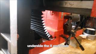 Smooth Z axis movement on mini lathe