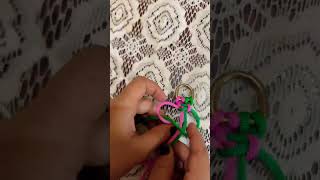 Macramé keychain || very easy for beginners || new design #diy