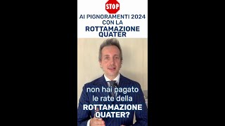 Pignoramenti: nuovo stop 2024 con la rottamazione quater