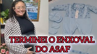 TERMINEI O ENXOVAL DO ASAF COMPREI  TUDO DA  SHOPEE