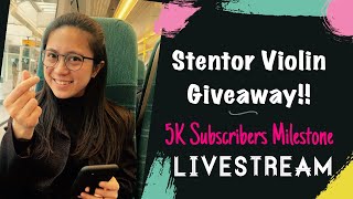 5K Subscribers Giveaway (Stentor Violin from UK)