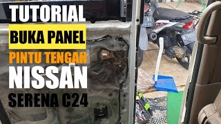 Cara Buka Panel Pintu Tengah Serena