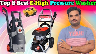 ✅Top 8 Best Electric Pressure Washer In India 2024 With Price|High Pressure Washer Review&Comparison