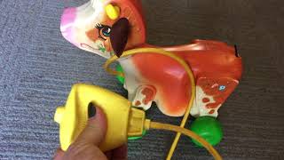 fisher price moo cow with pump