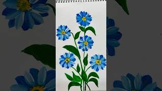 How to draw flower painting #short ##