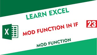 Excel Mod Formula Example - How To Use The Mod Function - Mod Function in Hindi