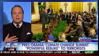 Pres Obama: Climate Change Summit "Powerful Rebuke" To Terrorists - America's Newsroom