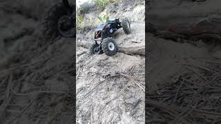 Super swamper Boggers doin what they Do!....but its 1/24 scale Axial R/C.......