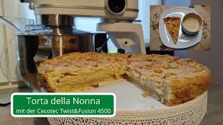 Torta della Nonna - Der italienische Klassiker!  Cecotec Twist&Fusion 4500