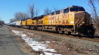 Union Pacific Tanker train on the National Docks Branch