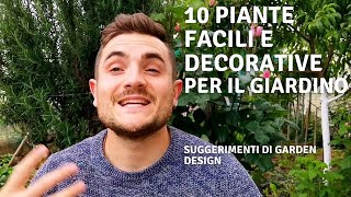 10 PIANTE FACILI E DECORATIVE PER IL GIARDINO: CONSIGLI DI GARDEN DESIGN