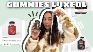 GUMMIES LUXEOL POUR LA POUSSE DES CHEVEUX, JE TESTE AVEC VOUS !!