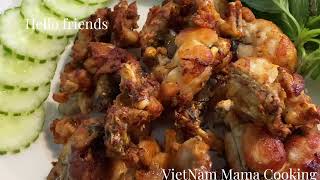 VietNam Mama Cooking - ếch núp lùm