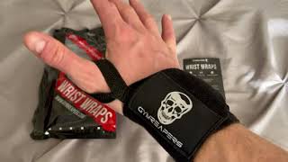 Amazoncom Gymreapers Weightlifting Wrist Wraps Competition Grade 18 Professional Quality Wrist Suppo