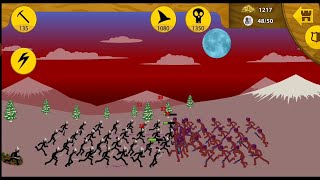 Stick War: Legacy Vampire enemies mission 18 magikills and giants