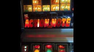 barcrest action note fruit machine gameplay..