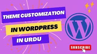 Wordpress Website Customization in Hindi urdu |WordPress Theme Customization