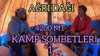 Ağrı Dağı 4200 MT Kampı - Çadır Sohbetleri (1)