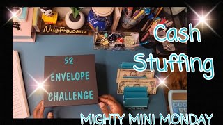 CASH ENVELOPE STUFFING | MIGHTY MINI MONDAYS | SAVING IN MY OTHER BINDERS