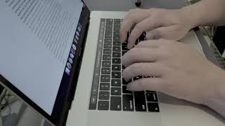 Apple Butterfly Keyboard Typing Test