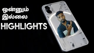 Nothing mobile highlights in 😮tamil2022#techbrock #nothing