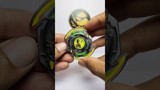 Black Dranzer S with custom Sticker sheet #beyblade #bakuten #anime