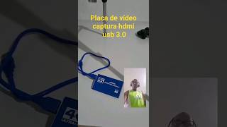 Placa de vídeo captura hdmi usb