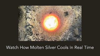 Bottlebee: Watch How Molten Silver Cools In Real Time