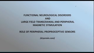 Functional neurological disorders and magnetic stimulation