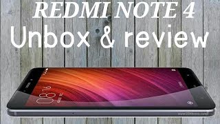 Redmi note 4 unbox & review