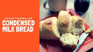 Soft and fluffy condensed milk bread  easy , best condensed milk bread recipe