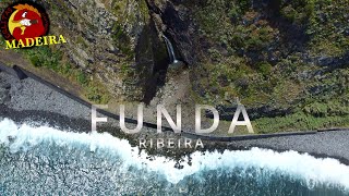 Barranco RIBEIRA FUNDA Madeira con dron mayo 2022