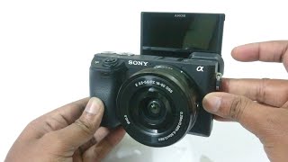 SONY alpha a6400 Unboxing and Video Test