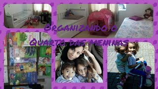 Limpando o quarto das meninas...#maededuas #mamaeyoutuber #rotina #rotinademae #diaadia