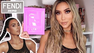 FENDI SKIMS UNBOXING + TRY-ON HAUL & REVIEW | Arika Sato