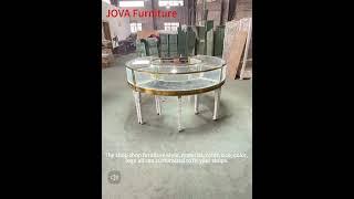 curved jewelry showcases for sale, custom jewellery display cabinets for shops