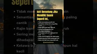 istri beruntung jika mendapat suami seperti ini #storyislami #islamicstatus #statuswhatsapp