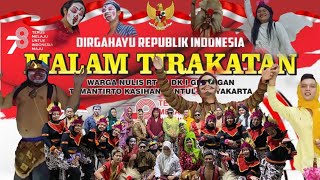 MALAM TIRAKATAN HUT RI Ke - 78 || Warga Nulis RT 03 || Tamantirto